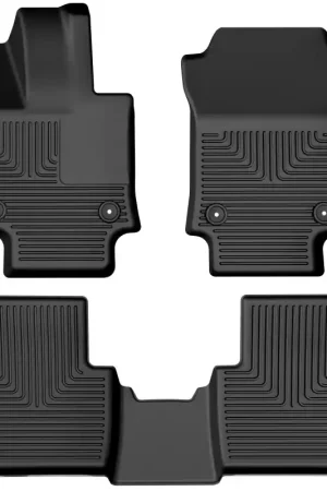 Husky Liners 22-23 Lexus NX250/NX350 Weatherbeater Black Front & 2nd Seat Floor Liners Free Delivery