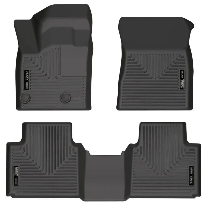 Brand New Husky Liners 2022 Mitsubishi Outlander WeatherBeater Front & 2nd Seat Floor Liner - Blk