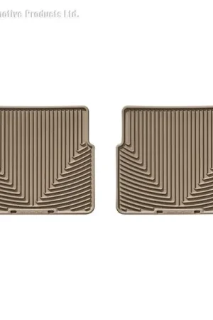 Authentic WeatherTech 09-13 Toyota Corolla Rear Rubber Mats - Tan