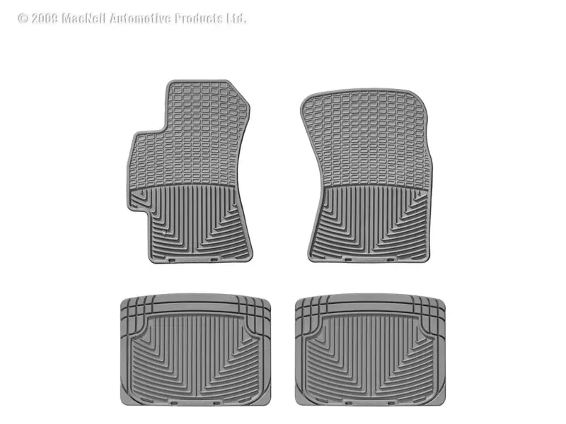 Brand New WT Rubber Mats - Rear - Grey