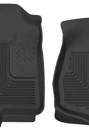 Husky Liners 07-14 Cadillac Escalade ESV/EXT Weatherbeater Black Front Floor Liners Budget