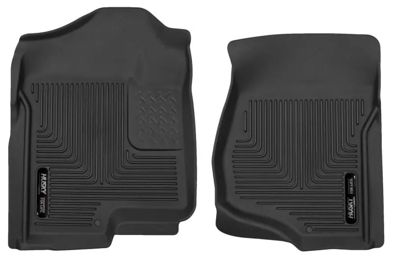 Husky Liners 07-14 Cadillac Escalade ESV/EXT Weatherbeater Black Front Floor Liners Budget