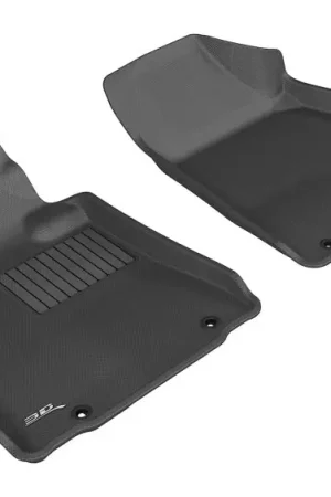 Exclusive Offer 3D MAXpider 2010-2012 Lexus RX Kagu 1st Row Floormat - Black