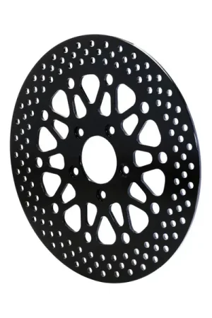Wilwood Rotor-Front-Harley-Davidson Motorcycle 2000-07 Black Finish 11.50 x .196 - 5 on 3.25in Same Day Shipping