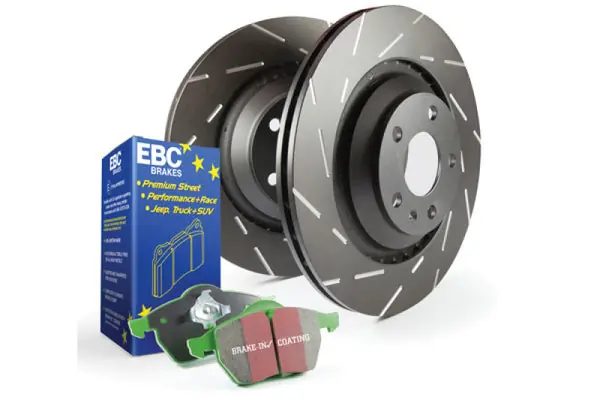 Warranty Included EBC S2 Brake Pad and Rotor Kit