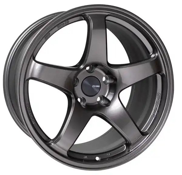 High Quality Enkei PF05 18x9.5 5x114.3 38mm Offset 75mm Bore Dark Silver Wheel