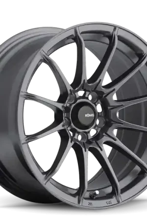 Konig Dial In 15x7 4x100 ET35 Matte Grey Affordable
