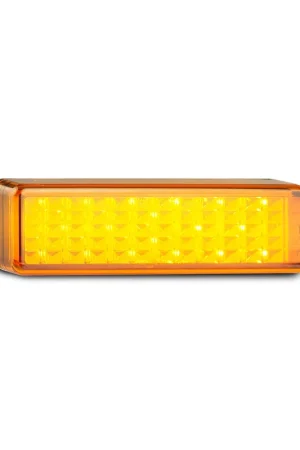Deal LED Autolamps 175A\\/2 Front Indicator Lamp, Amber lens, Black Base