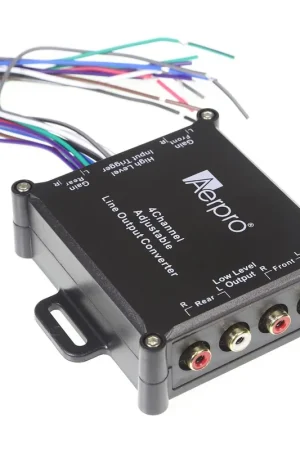 While Supplies Last AERPRO 4 Channel Line Output Converter - AP3044A