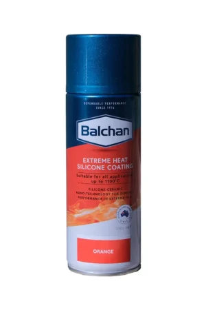 Balchan Extreme High Heat Silicone Coating Paint - Orange - BAL101006 New Arrival