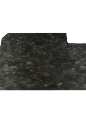 Budget Hood Insulation Pad Heat Shield for 1963-1963 Pontiac Tempest Black Front 1 pc