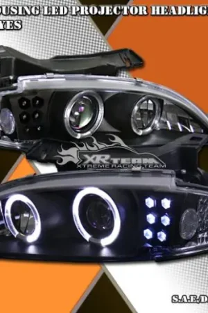 Black Angel Eyes LED Pro Headlights Place Order