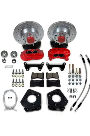 Baer Brakes 4261647GB Baer Brakes 11" SS4 Int Hub, Front Brake Kit, Grabber Blue, SDZ Low Price