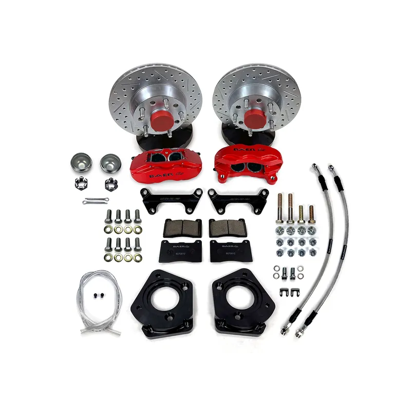 Baer Brakes 4261647GB Baer Brakes 11" SS4 Int Hub, Front Brake Kit, Grabber Blue, SDZ Low Price