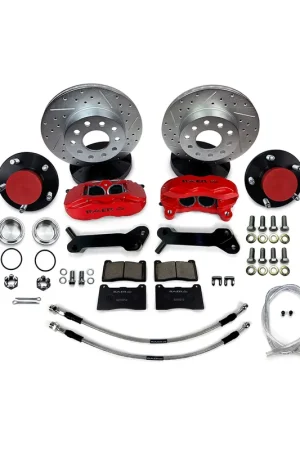 Baer Brakes 4261655CY Baer Brakes 11" SS4 Alum Hub, Front Brake Kit, Comp Yellow, SDZ Handmade