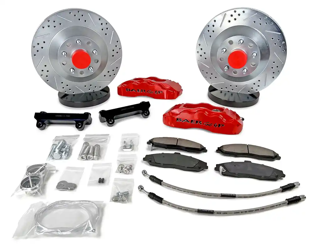 While Supplies Last Baer Brakes 4261639CY Baer Brakes 13" Pro Front Brake Kit, Comp Yellow, SDZ