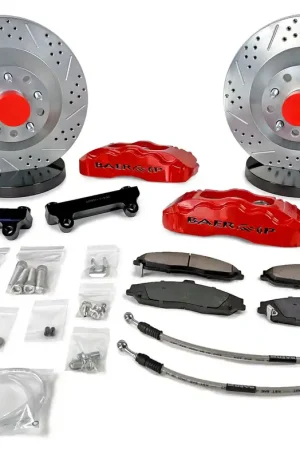 Limited Time Baer Brakes 4261640HO Baer Brakes 13" Pro Front Brake Kit, Hugger Orange, SDZ