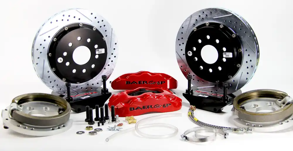 Baer Brakes 4302358CY Baer Brakes 13" Pro+ Rear Brake Kit, Comp Yellow, SDZ Warranty Included