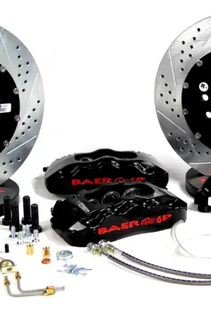 Reduced Price Baer Brakes 4301355B Baer Brakes 13" Pro+ Front Brake Kit - Black