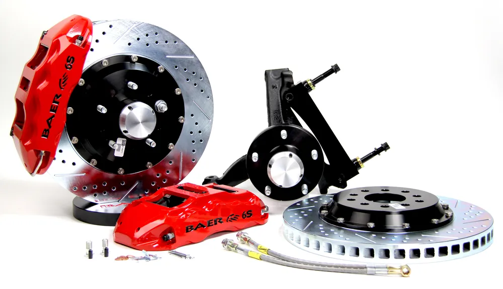 Baer Brakes 4301082B-X1 Baer Brakes 14" Extreme+ Front Brake Kit, Black, SDZ, ARP Studs No Minimum Order