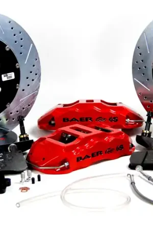 Popular Baer Brakes 4262153CY-1 Baer Brakes 14" Extreme+ Rear Brake Kit, Comp Yellow, Slot