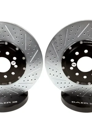 Baer Brakes 2301066 Baer Brakes EradiSpeed+ Brake Rotors - Front Money Back Guarantee