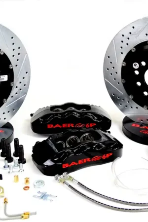 Baer Brakes 4261332B Baer Brakes 14" Pro+ Front Brake Kit - Black Free Returns
