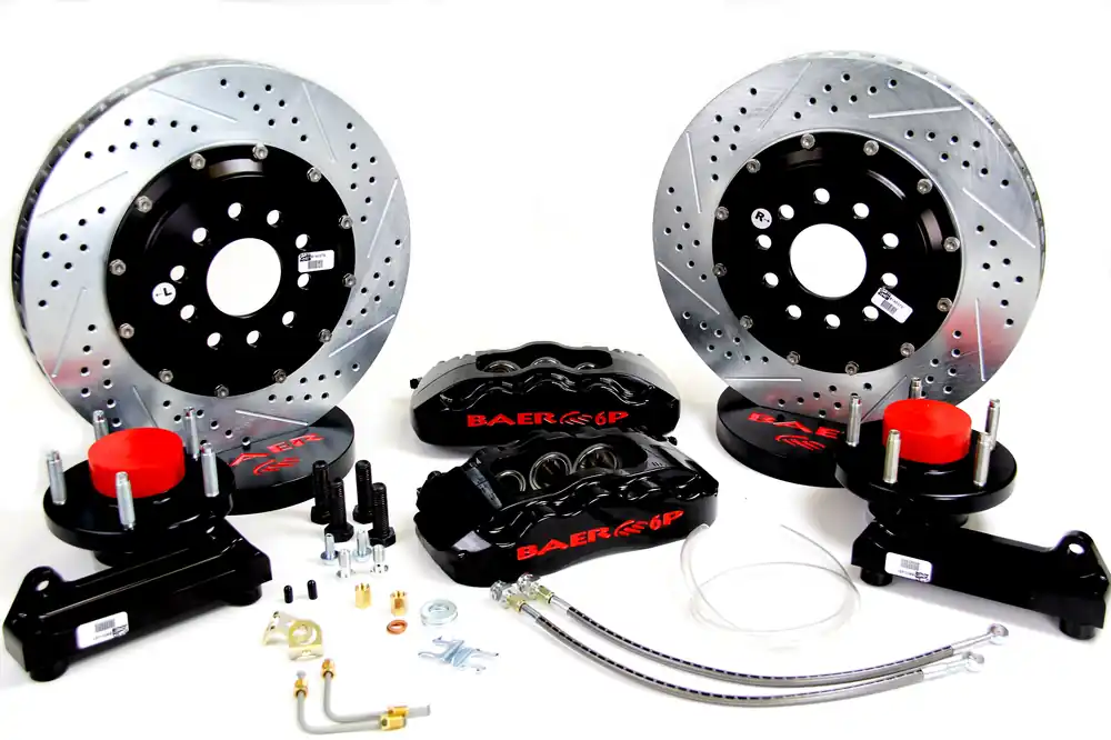 Baer Brakes 4261332B Baer Brakes 14" Pro+ Front Brake Kit - Black Free Returns