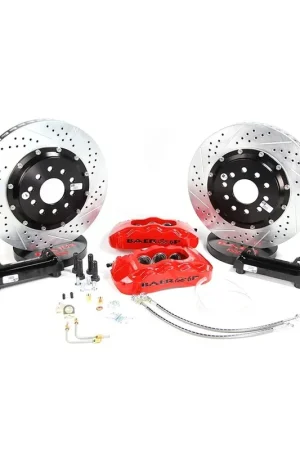 Baer Brakes 4261210HO Baer Brakes 14" Pro+ Front Brake Kit, Hugger Orange, SDZ Modern