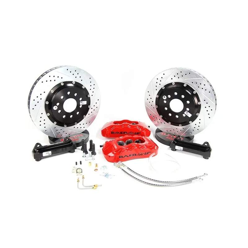 Baer Brakes 4261210HO Baer Brakes 14" Pro+ Front Brake Kit, Hugger Orange, SDZ Modern