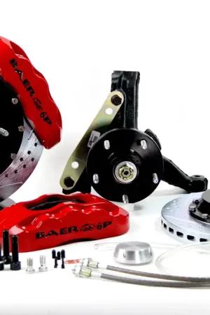Trusted Brand Baer Brakes 4301335S-X1 Baer Brakes 14" Pro+ Front Brake Kit, Silver, SDZ, ARP Studs