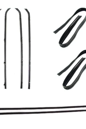 Brand New Window Sweeps Felt Kit Left and Right Hand 8pc. for 1964-1966 Chevy/GMC