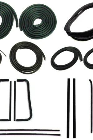 Door Seal Window Sweeps Channel Kit, w/ Trim Groove And Metal Framed Door Glass Price Cut