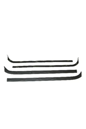 Money Back Guarantee 1971-1972 Ford F-100, Ford F-250 and Ford F-350 Window Sweeps Felt Kit Belt Line Weatherstrip 4 Piece