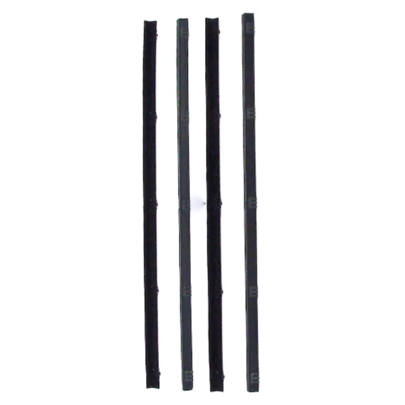 No Minimum Order Window Sweeps Felt Kit Front Left and Right Hand 4pc for 1972-1980 Dodge Pickup