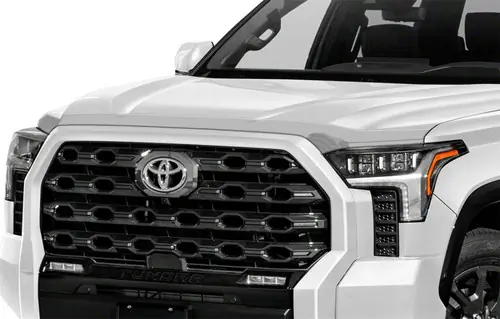 AVS 2022-2024 Toyota Tundra CC/CrewMax Aeroskin Low Profile Hood Shield - Chrome Latest