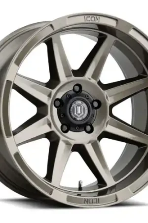 ICON Bandit 20x10 6x135 -24mm Offset 4.5in BS Gloss Bronze Wheel - 6020106345BG Time-Limited
