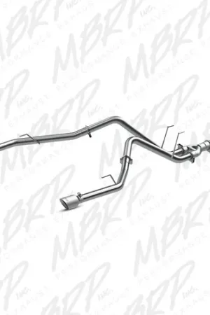Hot Deal MBRP 2014-2017 Dodge Ram 1500 3.0L Ecodiesel 2 1/2inch Filter Back Dual Split Rear AL #S6171AL