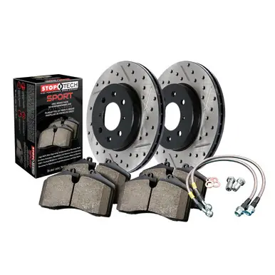Best Choice Sport Axle Pack, Drilled & Slotted, Front