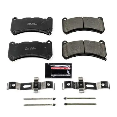 Trending Power Stop 13-14 Ford Mustang Front Z23 Evolution Sport Brake Pads w/Hardware