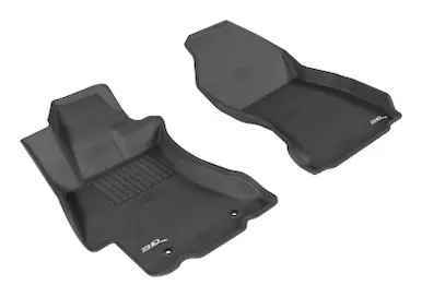 Fan Favorite 3D MAXpider 2012-2019 Subaru Impreza/XV Crosstrek/WRX/Sti Kagu 1st Row Floormat - Black