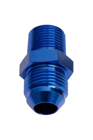 Aeroflow Straight Male Flare Adapter -6AN to 3/8" NPT - Black Place Order