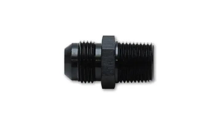 Today Only Vibrant Performance -12AN to 1/2in NPT Straight Adapter Fitting - Aluminum