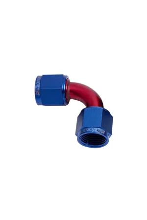 Aeroflow 90 Deg Female Swivel Coupler -12AN - Black Don’t Miss Out