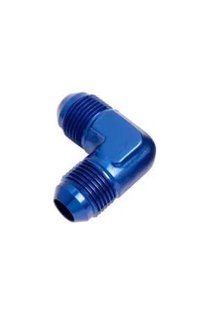Aeroflow 90 Deg Male Flare Union -6AN - Black Low Price