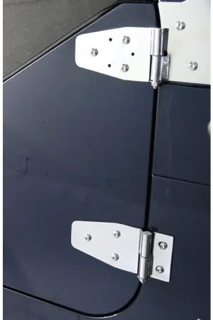 Original Rugged Ridge 94-95 Jeep Wrangler YJ Stainless Steel Door Hinge Kit