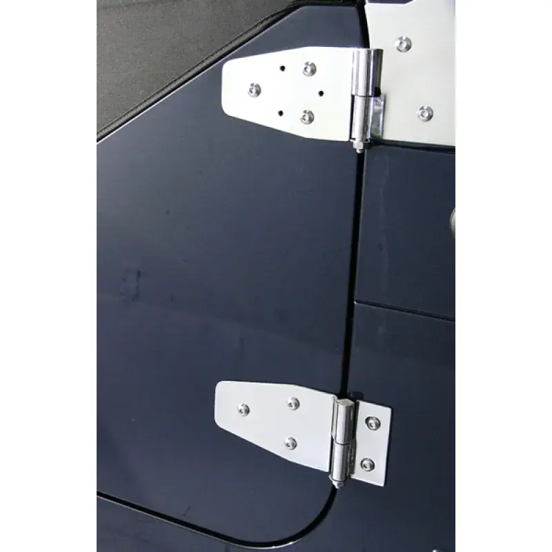 Original Rugged Ridge 94-95 Jeep Wrangler YJ Stainless Steel Door Hinge Kit