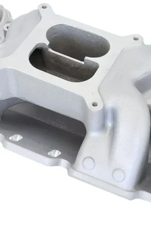 Aeroflow Air Gap Dual Plane Intake Manifold - Natural Cast Finish (SB Chev) Markdown