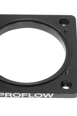 Proflow Throttle Body Adapter LS LS Chev For Holden Commodore Billet Aluminium Black 100mm to 4bolt 102mm Authentic