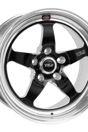 Express Delivery Weld S71 18x7.5 / 5x4.75 BP / 5.7in. BS Black Wheel (Medium Pad) - Non-Beadlock | Graveyard Performance